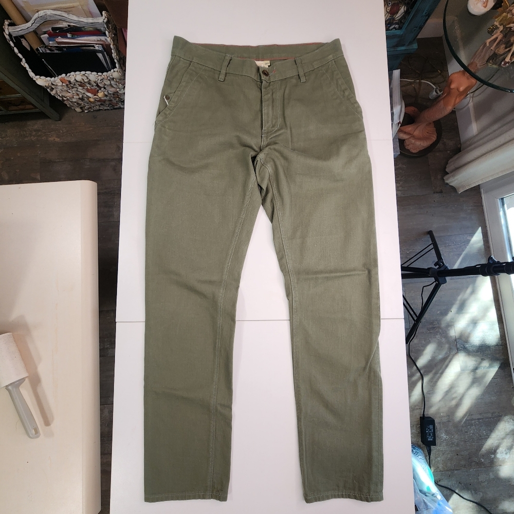 Raleigh Denim Sz 30 Olive Green Jeans NWOT